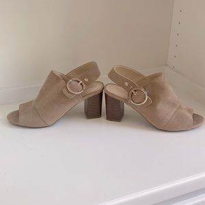 Liz Claiborne Slingback Block Heel Shoes